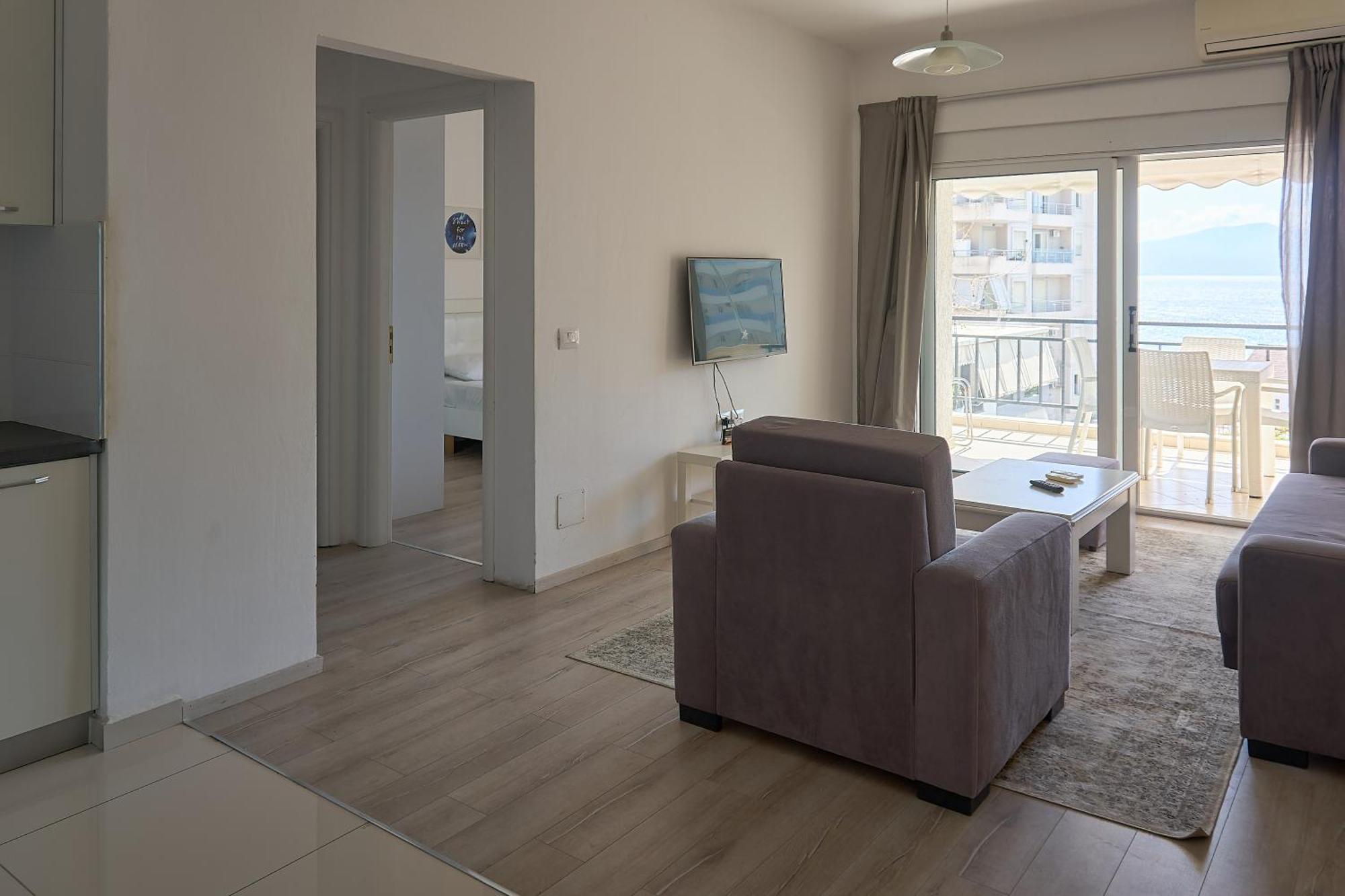 Morina Sea View Apartment Sarande Exterior photo